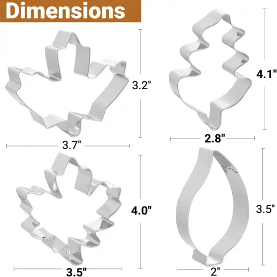 Cookie Cutters 6 Pcs Heart Cookie Cutters for Valentine's Day {6}