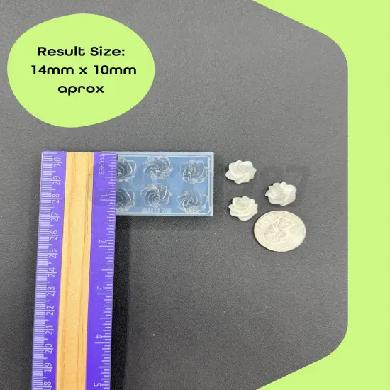 Whipped Cream Icing Silicone Mold (A13) {2}