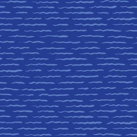 Blue Brushstroke Gift Wrap {2}