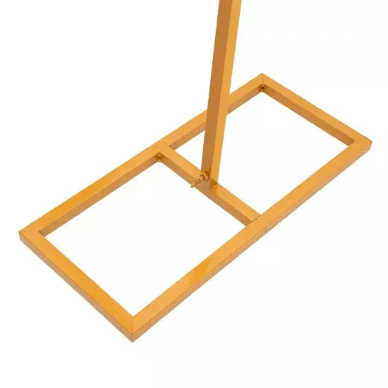 Metal Flower Balloon Frame Square Wedding Arch Backdrop Metal Stand Decor {4}