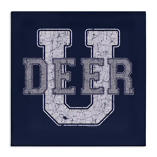 Stupell Industries Deer U College Varsity Canvas Wall Art Design by Spirit Animals/Life Is High {7}