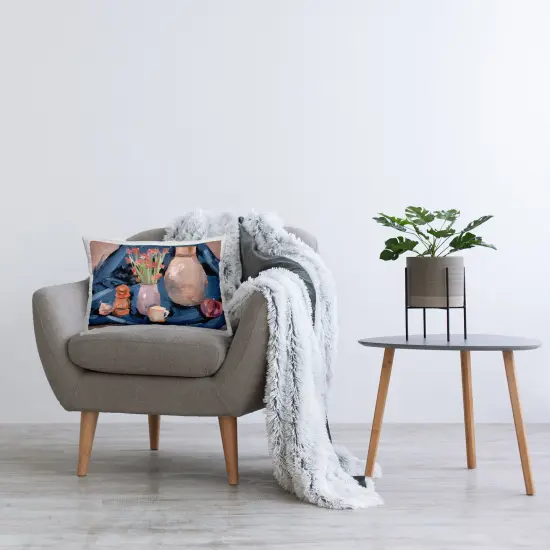 Classic Still Life Scene Decorative Printed Throw Pillow Design by Melissa Wang, 14 x 7 x 20 {2}