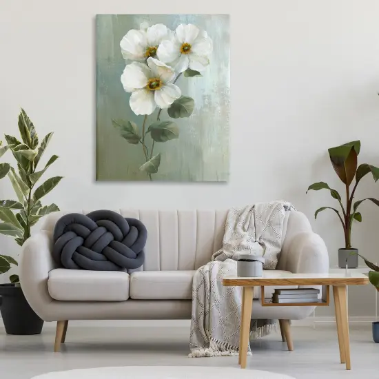 Stupell Industries Apple Blossom Sprigs Canvas Wall Art Design by Nan {2}