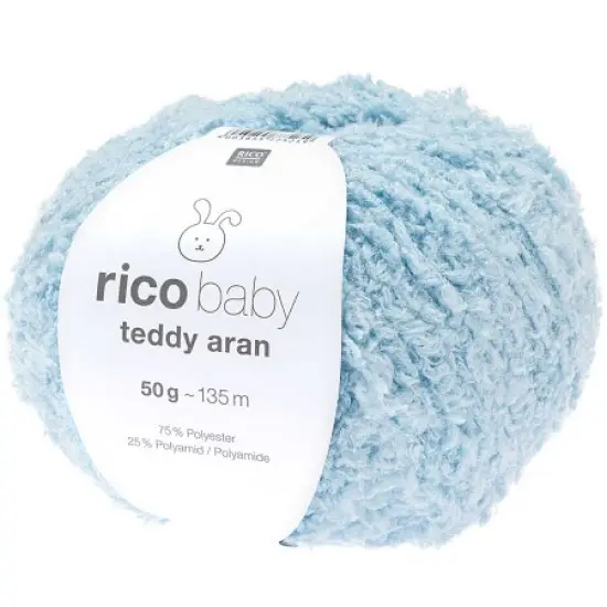 Universal Yarns Rico Baby Teddy Aran - Light/DK Baby Yarn - 5 Colors Dark grey - 024 {2}