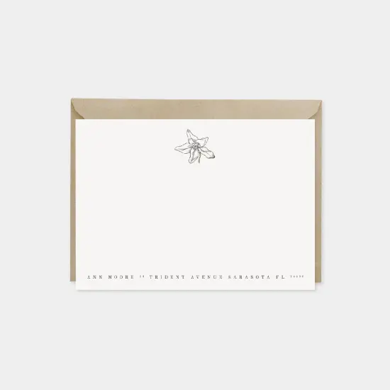 Grandifolium Botanical Note Cards {1}