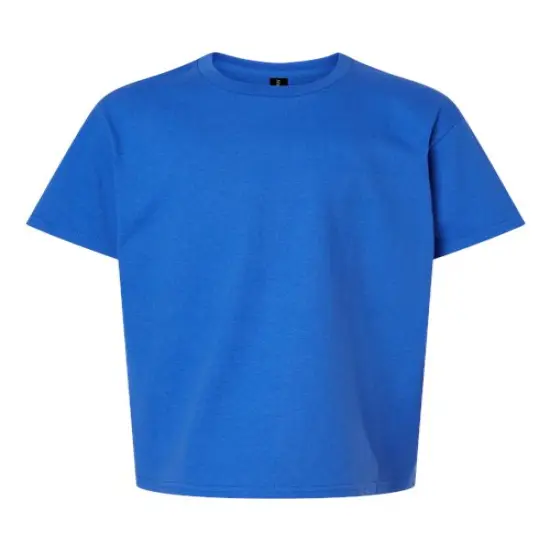 Gildan&reg; Classic Fit Crewneck short sleeve Youth Tee Royal {2}