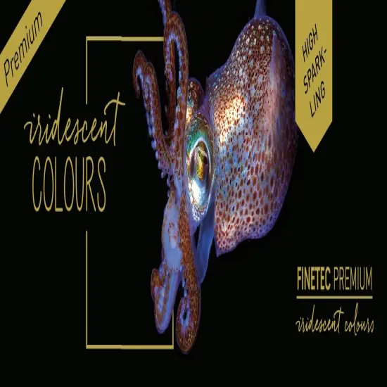 Finetec Premium Iridescent Watercolour Set 6/Pkg-High Sparkle {2}