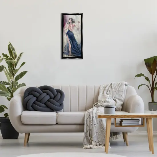 Stupell Industries Trendy Elegance Visage Floating Frame Design by Lucille Lee {8}