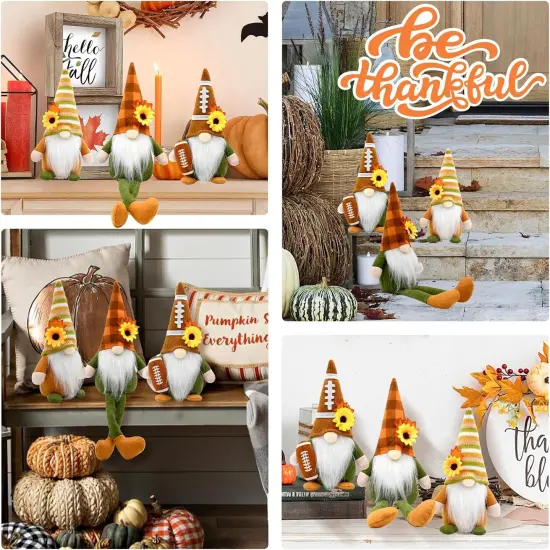 3PCS Gnomes Plush Table Accents {4}