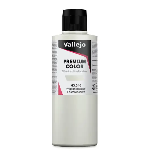 Vallejo Premium Airbrush Colors - 200 ml, Phosphorescent {1}