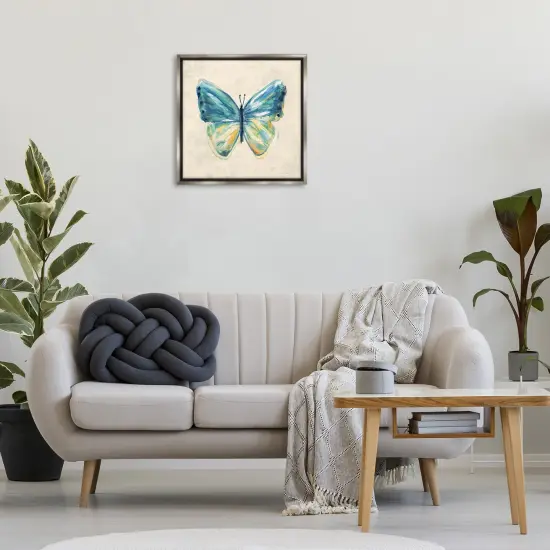 Stupell Industries Bright Watercolor Butterfly Floating Frame Design by Carol Robinson {2}