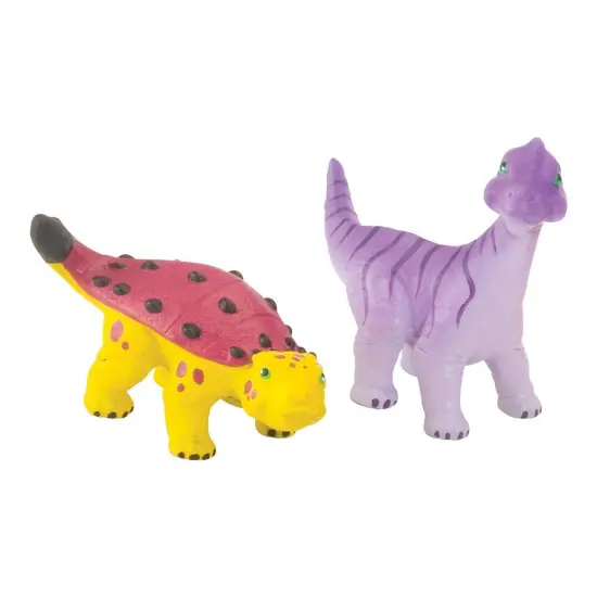 Wild Republic Squeezable Dinosaur Playset {3}