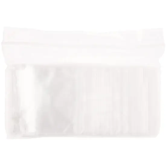 Plymor 2.5" x 2.5", 2 Mil Zipper Reclosable Plastic Bags {3}