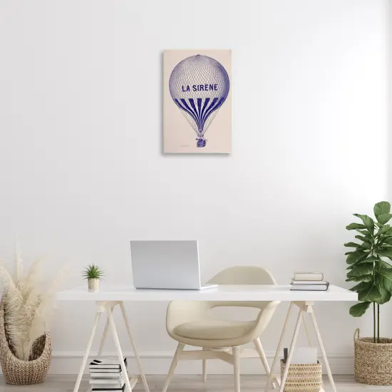 Stupell Industries Vintage Hot Air Balloon Canvas By Marcus Jules {2}