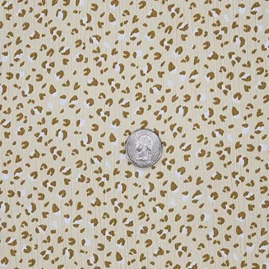 1 Yard Moisture Wicking Rayon Crinkle Fabric Pancake Batter For Warm Weather Wear 50/52 Inches Width {3}