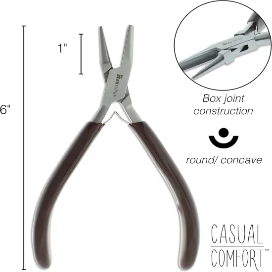 The Beadsmith Casual Comfort (Round/Concave Nose) {4}