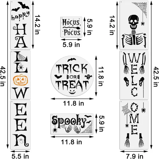 Halloween Stencils - Mixed Designs {2}