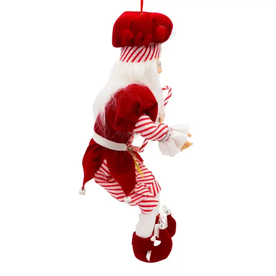 Kurt Adler 17-Inch Kringle Klaus Peppermint Chef Santa {2}