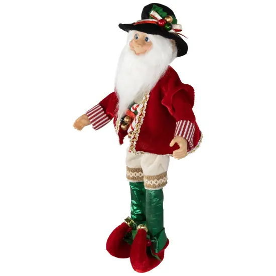 Northlight Candy Cane Elf Christmas Figure - 14" Red {5}