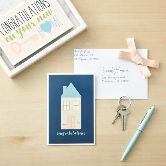 Best Paper Greetings 36 Pack Congratulations On Your New Home Greeting Cards with Envelopes Assortment Set for House Warming (6 Designs, 4x6 In) - House Greeting Card - Congrats on Your Home Cards Multicolor {4}