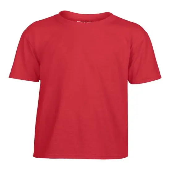 Gildan&reg; Youth Performance Crewneck Short Sleeve T-Shirt RED {1}