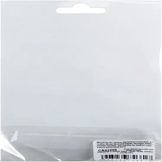 Little Birdie Annis Paper Flowers 21/Pkg-Ivory Pearl {4}