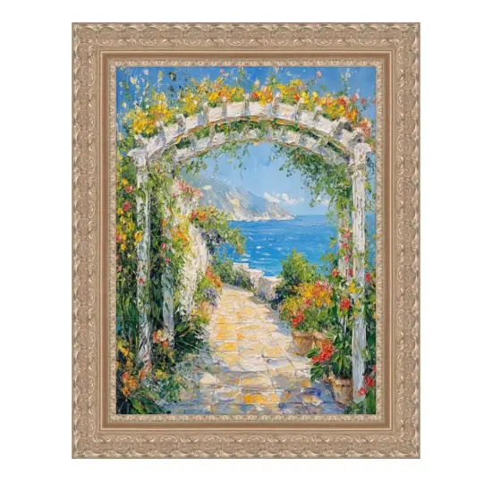 Silver Baroque Ornate Picture Frame 14x17 frame {1}