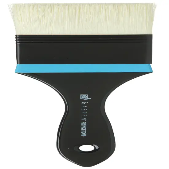 Princeton Series 6500 Aspen Synthetic Brush-Short Handle Flat Mottler 3" {1}