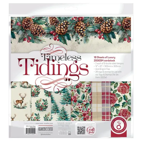 Tonic Studios Art Pad 12"x12"-Timeless Tiding {1}
