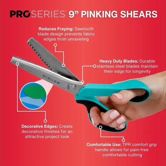 SINGER ProSeries Pinking Scissors-9" {4}