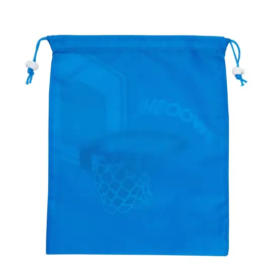 12 Pack Drawstring Basketball Goodie Bags for Sports Party Favors, Kids Birthday Decoration (12 x 10 In) {6}