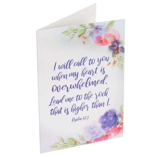 36 Pack Bulk Religious Sympathy Cards with Envelopes, Watercolor Floral Designs with Christian Bible Verses for Funerals, Condolences (4 x 6 In) {7}