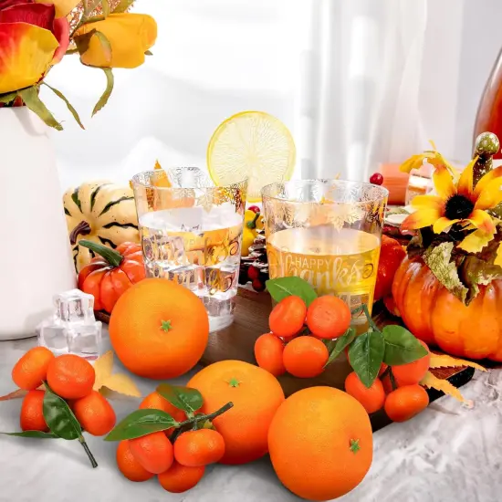 Artificial Oranges Fruits Decor - (20 Mini) {5}