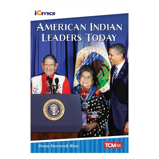 iCivics Readers American Indian Leaders Today Nonfiction Book {1}