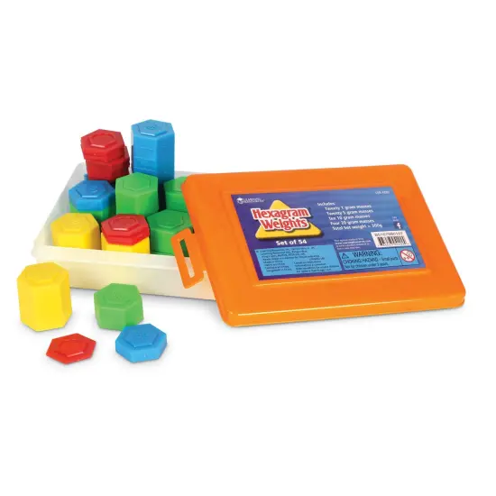 Hexagram Weights, Pack of 54 {1}