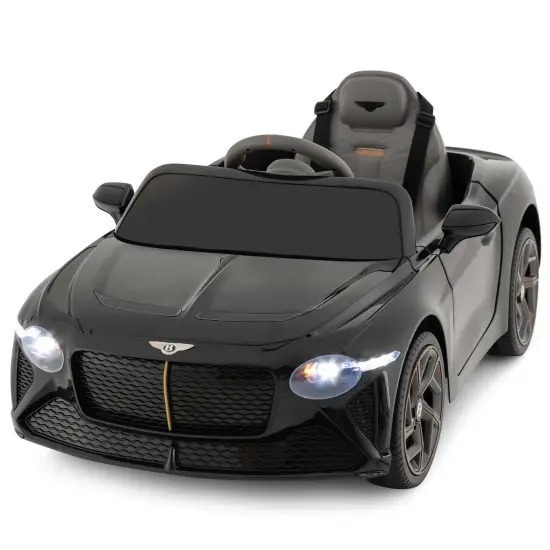 Costway 12V Licensed Bentley Bacalar Kids Electric Ride-on Car with Remote Control Green/Red/White/Black {10}