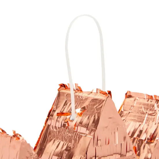 Rose Gold Princess Crown Pinata for Girls Birthday Party Decorations (Small, 14.8 x 3.0 x 10.3 In) Pink {6}