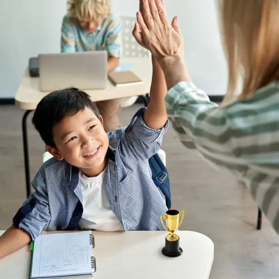 24 Pack Mini Trophies for Awards, Gold Participation Trophy Cups for Sports Tournaments and Competitions (4 in) {2}