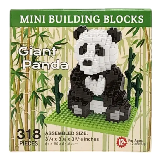 Mini Building Blocks - Giant Panda {1}