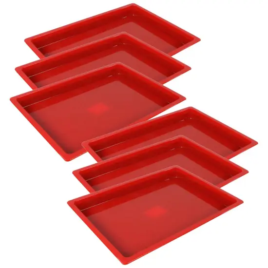 Medium Creativitray&reg;, Red, Pack of 6 {1}