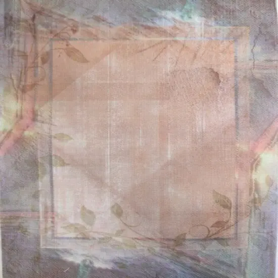 Antique Glow Designer Printed AIDA Fabric. Canvas for embroidery with an applied backgroundKF-1204A {1}