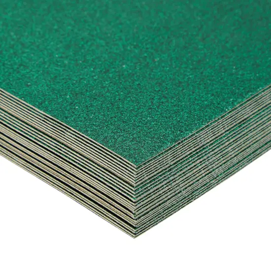 30 Sheets Green Glitter Cardstock Paper for DIY Crafts, Card Making, Invitations, Double-Sided, 300gsm (8.5 x 11 In) {4}