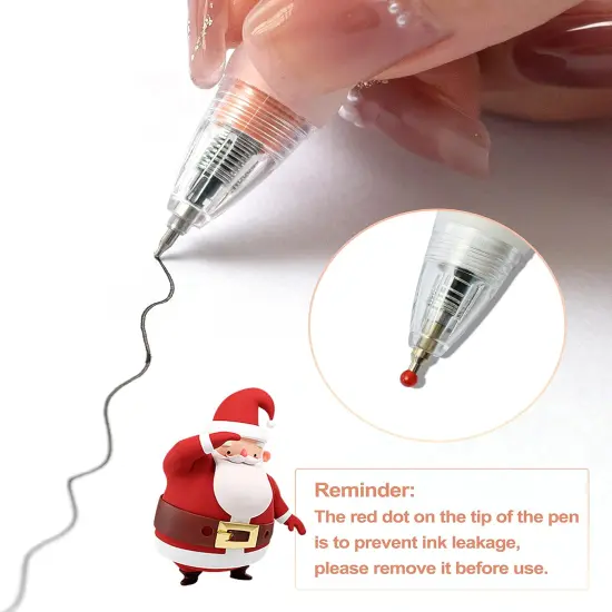 Ballpoint Pens Medium Point 1mm Black Ink Work Pen with Super Soft Grip Ball Point Pen for Men Women Retractable Office Pens (Gold Clip-6 count) {4}