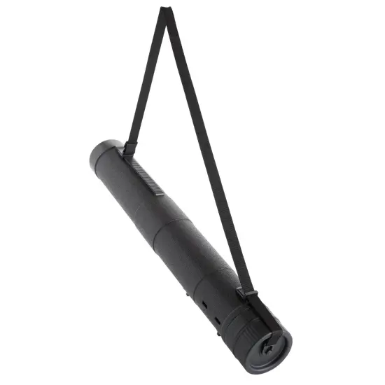 Poster Tube with Strap, Black Expandable Storage Tube, Holder, Container for Posters, Blueprints, Artwork, Map (30 to 49 Inches) {2}
