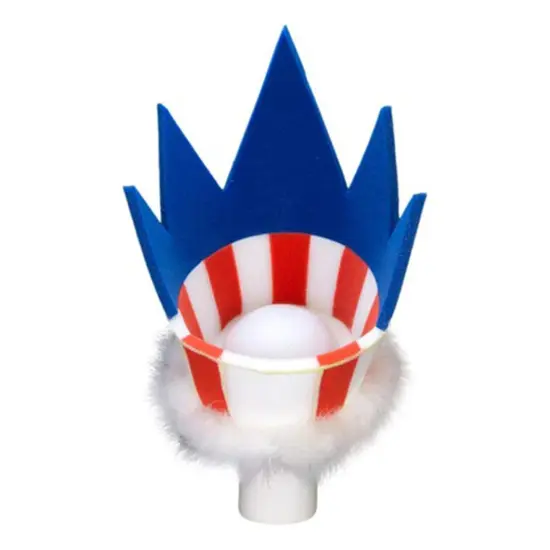 USA Crown Hat Patriotic & Regal Party Accessory {6}