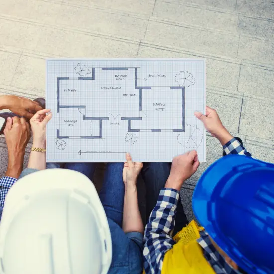 2 Pack Engineering Graph Paper Pads, 11x17 Quadrille Grid Paper for Drafting, Engineering, Blueprint Drawing, Architect Designers (4 Squares Per Inch, 50 Sheets Each Pad) White {2}