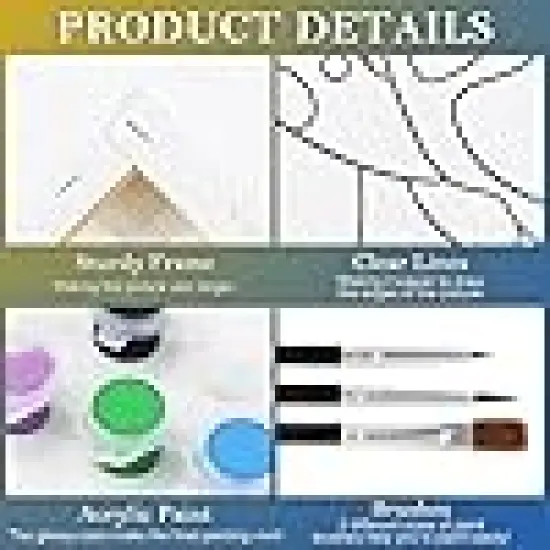 Paint Kit for Adult & Teen Sip and Paint Party {3}