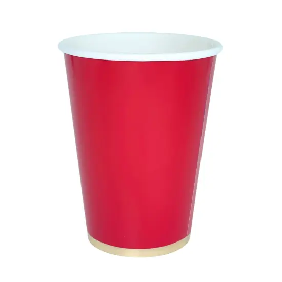 CHERRY RED SIGNATURE CUPS {1}