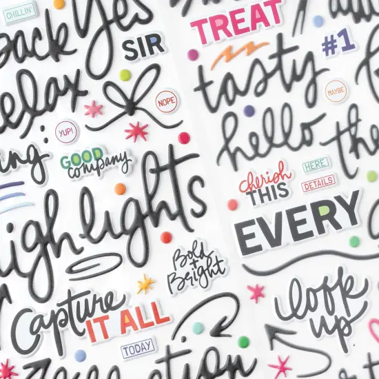 Vicki Boutin Bold And Bright Thickers-Titles {5}