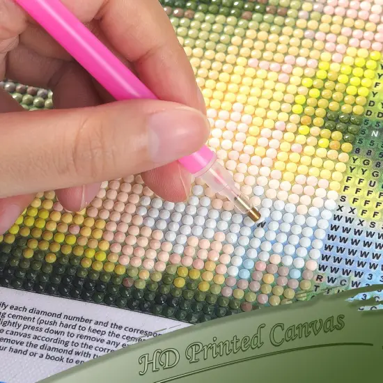 Waterfall Diamond Painting Kits for Adults, Wonderland 5D Diamond Art Kits for Beginners, DIY Full Drill Paint with Diamond for Home Wall Decor 12x16 Inch/30x40cm {4}